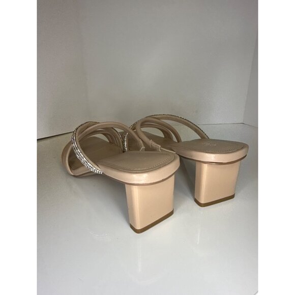 Charls David Fusion Women's Sandal Strappy Heeled Rhinestone Casual Size 9 NIB - Picture 5 of 8